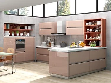 modern gloss kitchen cabinet