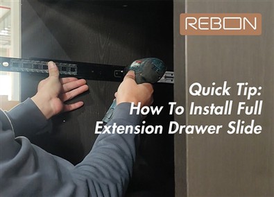 Dica rápida: como instalar slides de gaveta de extensão completa