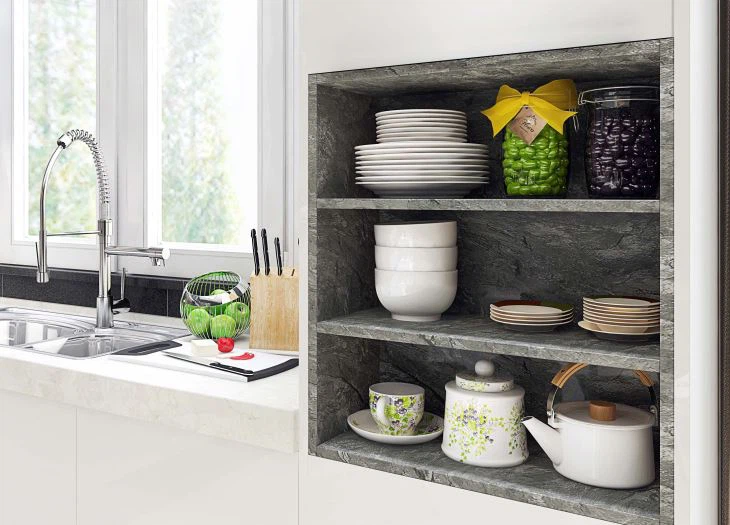 Particle Board Kitchen Cabinets