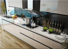Armário de cozinha de laca durável