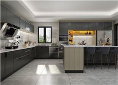 Armários de cozinha modulares em termofólio